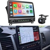 Autoradio 4+64G pour Toyota Tundra 2007 2008 2009 2010 2011 2012 2013 Toyota Sequoia 2008-2019, WiFi CarPlay Android Auto