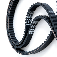 Courroie de distribution HTD 5M en caoutchouc néoprène, courroie synchrone dentée de 15 mm/20 mm de largeur pour moteur servo, machine CNC, fibre de verre OEM
