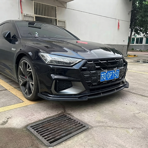 Divisor de Parachoques Delantero PNB de <span class=keywords><strong>3</strong></span> Piezas en Negro Brillante, Extensión de Spoiler para <span class=keywords><strong>Audi</strong></span> A7 S7 C8 2019 2020 2021 2022 2023 2024 2025 - Product Image 4