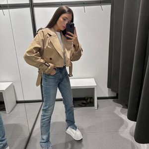 Vestes Courtes Tks pour Femmes – Nouvelle Collection Automne 2026 – Manteaux <span class=keywords><strong>Trench</strong></span> Décontractés et Élégants pour Dames - Product Image 6