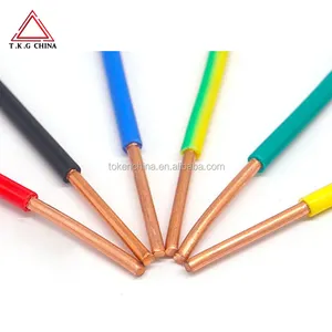 Cable eléctrico de cobre FlexiCurrent HalogenGuard serie 1,5mm 2,5mm 4mm 6mm varios tamaños NYAF de alta calidad