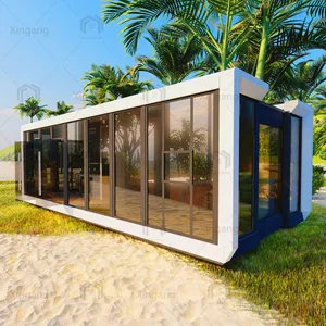 2 Wings Foldable Room 3 Bedrooms Large Space Prefabricated Container Room