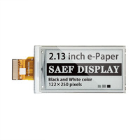 Écran e-ink 2.13 pouces 3 couleurs 122x250 étiquette d'étagère électronique ESL e-ink e-papier affichage e-ink étiquette d'étagère électronique pour Walmart