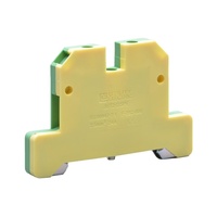Connecteur de fil de terre à vis électrique UTL 24A borniers à rail din utilisés dans un placard électrique 2.5mm2