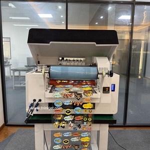 Macchina da stampa Flatbed Fninkjet 4050UV con 2 testine di stampa UV vernice DTF 2 in 1 Multi funzionale vetro LED UV stampante - Product Image 2