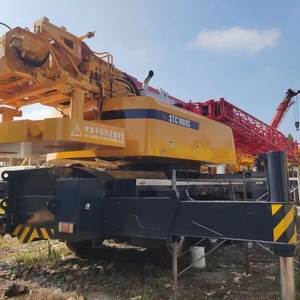 Grue mobile sur camion SANY STC1000 d'occasion, 100 tonnes, direction intégrale - Système hydraulique intelligent, flèche de 75 m pour la construction de ponts - Product Image 3