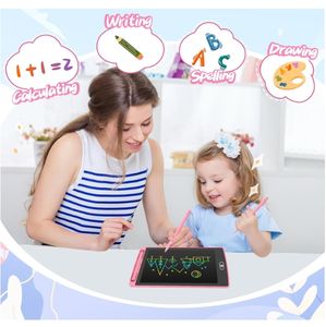 Çocuklar için 2 paket LCD yazma tableti, 8.5 inç renkli Doodle kurulu çizim tableti, seyahat oyunları öğretici oyuncaklar, doğum günü hediyeleri oyuncaklar - Product Image 3