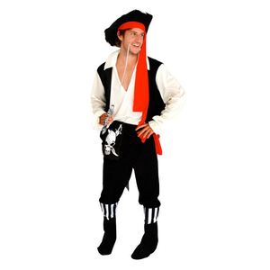 Costumes de films et de séries télévisées en gros, costumes d'Halloween, costume de pirate simple pour adultes, costume de cosplay de pirate des Caraïbes pour hommes - Product Image 6