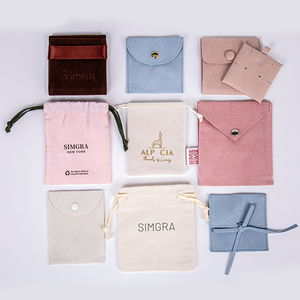 กระเป๋าผ้าลินินผ้าใบกำมะหยี่ผ้าฝ้ายแบบใช้ซ้ำได้กระเป๋าผ้าลินินเก็บฝุ่นกระเป๋าโท้ทผ้าคอตตอนกระเป๋าเครื่องประดับเครื่องสำอาง - Product Image 1