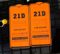 Protection d'écran en verre trempé à colle intégrale 21D 2.5D pour Oneplus 7 Pro