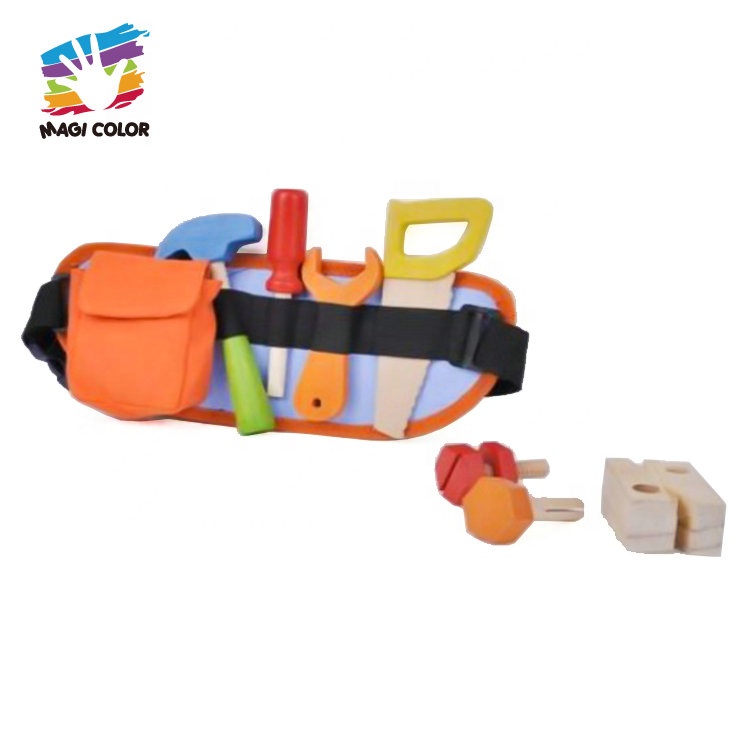 Новое поступление, детский Дошкольный обучающий деревянный игрушечный инструмент, пояс для оптовой продажи W03D133