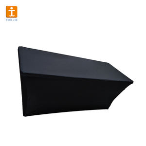 Nappe de table en spandex, extensible, noir, blanc, en plastique, pour repas, spa, 4 pièces/6ft, pour les <span class=keywords><strong>cils</strong></span> - Product Image 3