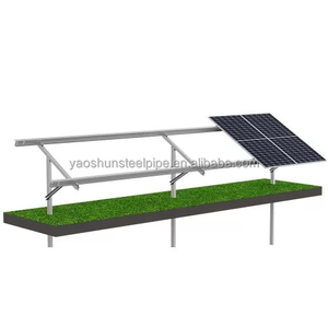 מערכת הרכבה קרקעית סולארית, מסילת יוניסטרט 41*41 מסחרית, מחיר מפעל, יצרן ציוד מקורי - Product Image 4