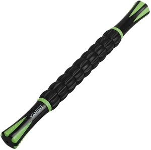 Rodillo de masaje muscular de plástico portátil para deportes, herramienta de Fitness para relajación muscular profunda, rodillo de masaje - Product Image 5