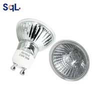 Ampoule halogène GU10 10W 20W 35W 50W blanc chaud éclairage résidentiel commercial