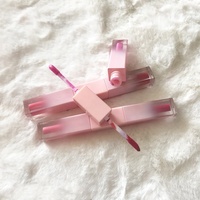 Baume à lèvres et rouge à lèvres liquide 2-en-1 double tête, hydratant minéral, résistant à l'eau, marque privée