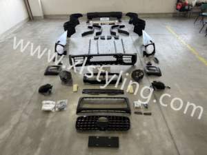 Kit de carrosserie G500 de <span class=keywords><strong>pare</strong></span>-chocs <span class=keywords><strong>avant</strong></span> arrière de voiture de <span class=keywords><strong>prix</strong></span> usine W463 2000-2018 <span class=keywords><strong>changement</strong></span> à W464 2019 + calandre noire pour Mercedes BENZ - Product Image 3