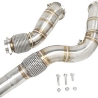 Tuyau d'échappement en acier inoxydable S55, pièces de tuning automobile pour BMW F80 M3 F82 M4 Coupé, composants d'échappement de remplacement