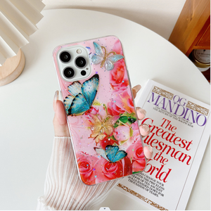 Para la caja del teléfono del iPhone 17 con la cámara del pegamento de la mariposa puede imprimir color, Fundas Nuevo - Product Image 5