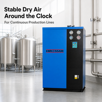 Sécheur d'air réfrigéré refroidi par eau, 55 m³/min, sécheur d'air comprimé industriel haute capacité pour compresseur à vis