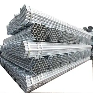 High Quality Q195/Q235/Q345 q235 cold drawn erw Pre Galvanized Steel Round Pipe Tube GI pipe for construction