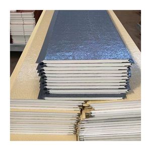 Bon prix revêtement mural isolant en PU mur extérieur panneaux sandwich décoratifs en <span class=keywords><strong>mousse</strong></span> de <span class=keywords><strong>polyuréthane</strong></span> pour <span class=keywords><strong>plafond</strong></span> de maison - Product Image 1