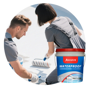 Revêtement liquide imperméable en caoutchouc acrylique transparent invisible pour toiture, rebord <span class=keywords><strong>de</strong></span> <span class=keywords><strong>fenêtre</strong></span>, mur <span class=keywords><strong>extérieur</strong></span>, imperméabilisation des bâtiments - Product Image 4