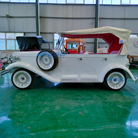 Voiture électrique vintage de luxe, modèle limousine, pour la royauté et les présidents, couleur personnalisée, structure en acier.