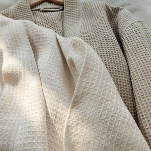 2025 Hot Sale Bath <strong>Robe</strong> Organic Woman <strong>Waffle</strong> Bathrobe <strong>Waffle</strong> <strong>Robe</strong> - Product Image 4