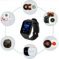 Système d'appel infirmier sans fil, montre-bracelet, chargeur magnétique, bouton d'appel d'urgence SOS, émetteur 433,92 MHz pour clinique
