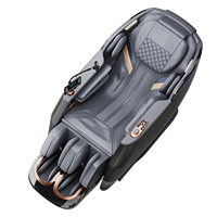 Fauteuil de massage zéro gravité corps entier, fauteuil de soin corporel, fauteuil inclinable Shiatsu à commande vocale, fauteuil de massage 4D SL Track