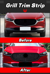 ชุดแต่งกระจังหน้าสีดำเงาสำหรับรถมาสด้า 3 แอ็กเซล่า 6 อเทนซ่า CX-30 CX4 CX5 - Product Image 3