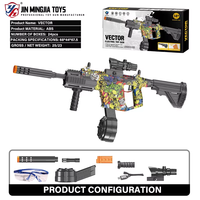 SHENG YE SY-0211-VECTOR Mini pistolet à billes d'eau coloré haute vitesse pour jeu de tir, à partir de 14 ans, en plastique