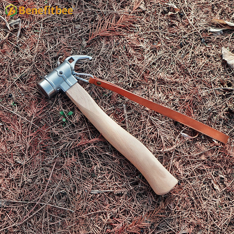 Stainless Steel and Brass Tent Peg Stake Hammer for Outdoor