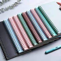 Carnet à spirale souple A4 personnalisé de luxe, imperméable, avec couverture souple, couleur personnalisée, pour étudiants, entreprises, bureaux, cadeaux
