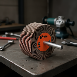 Roue à lamelles abrasives Ttake 25x5 mm, tige de 3 mm, grain 180, pour le meulage - Product Image 3