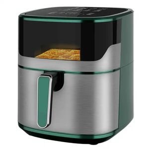 Meilleure friteuse à air visuelle 6,5L 5L 5,5L 7L 8L en acier inoxydable numérique intelligente avec fenêtre - Product Image 4