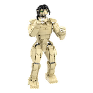 MOC1244 ตัวต่อพลาสติกแบบประกอบเอง ตัวละครอนิเมะญี่ปุ่น Attack on Titan ของเล่นตัวต่อสำหรับเด็ก 728 ชิ้น - Product Image 1