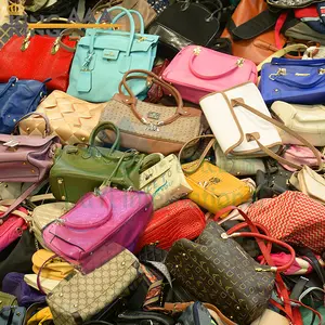 Sử dụng túi xách phụ nữ Vai Túi Cổ Phiếu rất nhiều da Trung Quốc Thiết kế túi xách bán buôn sử dụng túi với số lượng lớn miễn phí vận chuyển