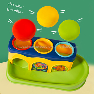 Giáo Dục búa gõ màu bóng Đồ chơi búa và bóng thả Đồ chơi huanger gõ Màu Bóng đồ chơi cọc nền tảng búa nhựa - Product Image 3