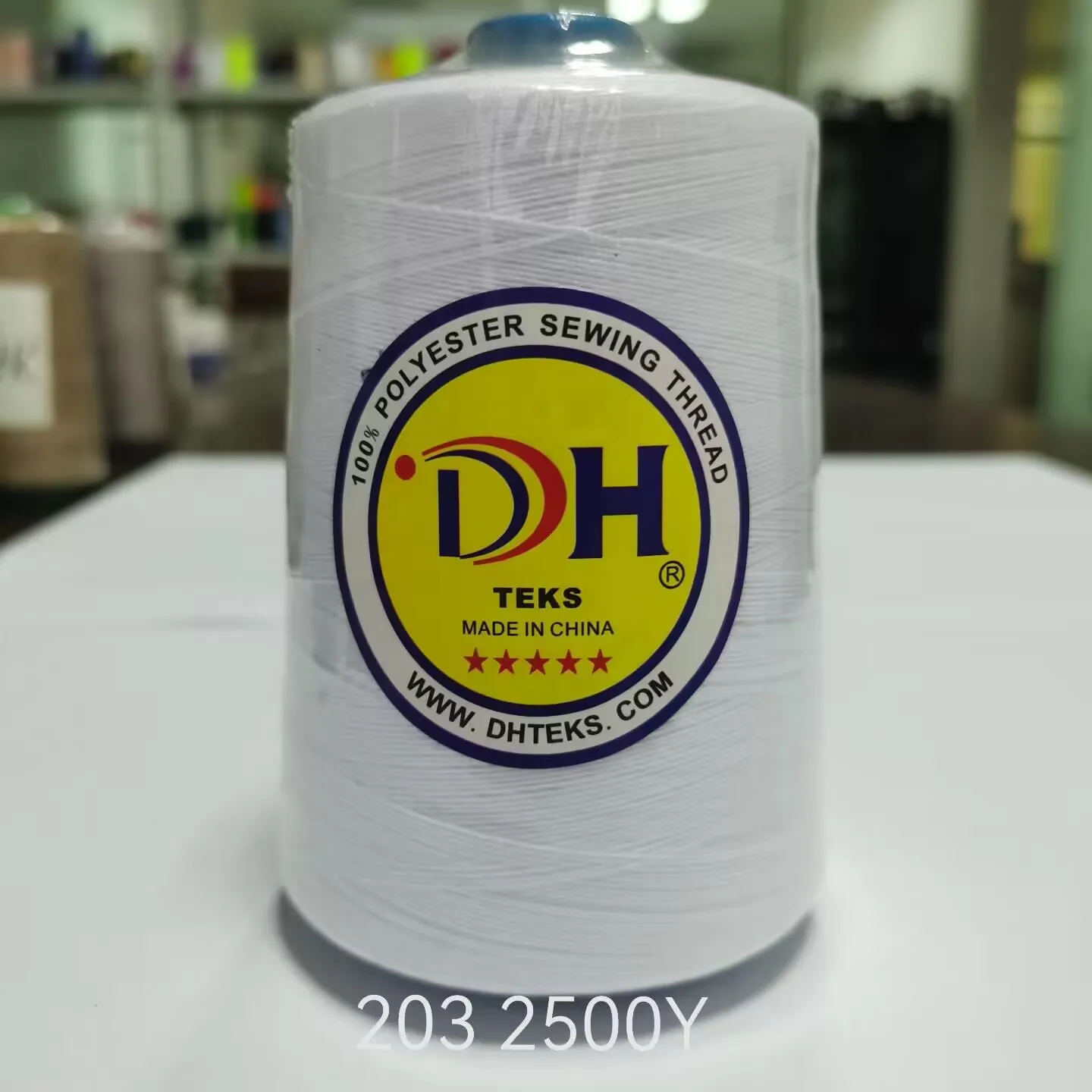 100% spun polyester Sewing Thread 20/3 2500y high tenacity for garment accessory