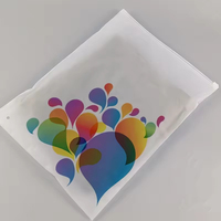 Offre spéciale Emballage de vêtements refermable à fermeture éclair transparente écologique Sac zip-lock en plastique givré