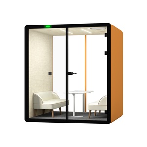 Cabina Telefónica Acústica Móvil Insonorizada para Oficina, Cabina de Grabación Vocal para Oficina Abierta y Espacio de Trabajo Compartido - Product Image 1