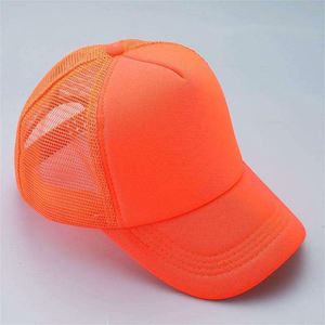 Vente en gros 5 casquettes de camionneur Sports de plein air casquette en maille de baseball chapeaux de camionneur en mousse à haute couronne imprimée en 3d - Product Image 5