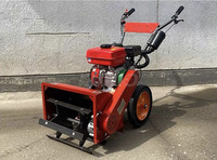 Motoculteur à Essence, Cultivateur de Sol, Laboureuse, Tondeuse à Gazon Automatique, Mini Motoculteur Thermique pour Herbe