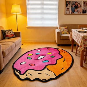 Tapis de luxe imprimé 3D motif papillon, tapis de forme irrégulière, design personnalisé, tendance, cool, tapis de zone Hypebeast - Product Image 3