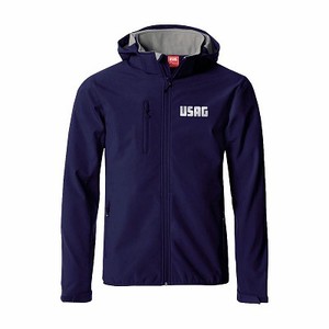 Chaqueta de Seguridad Usag 3708 B, Corte Regular, Azul Marino, con Capucha, Talla M - Product Image 1