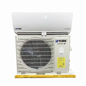 York BTU12000壁掛け式スプリットエアコンインバーター効率的な冷却および加熱R410aスマートACユニット (WiFiモバイル付き)
