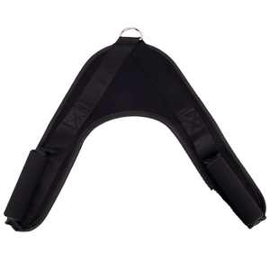 腹部クランチハーネスストラップV字型ケーブルマシンアタッチメント用プルダウンストラップ - Product Image 3