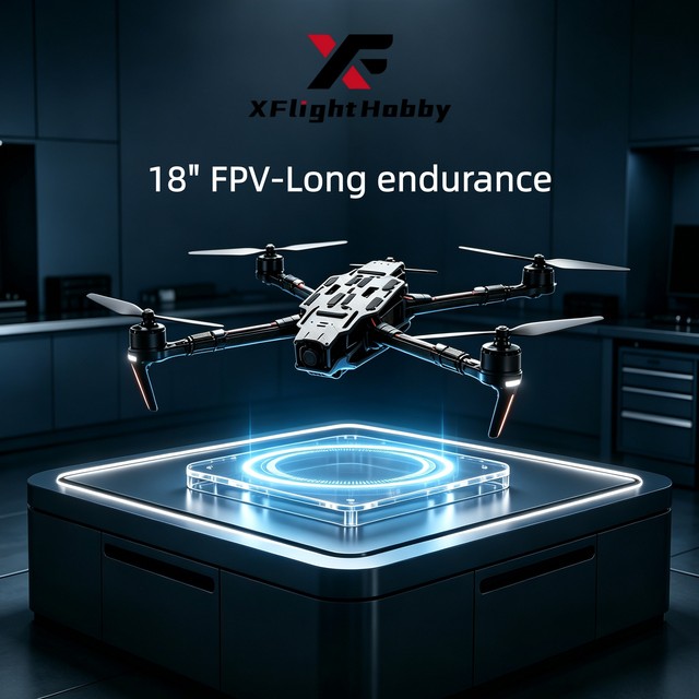 XFlight Hobby 18 Inch Large FPV Drone Long Range Heavy Lift 5315 Motor 6-12S F722 Stack 120A ESC Carbon Fiber Frame 10kg Payload